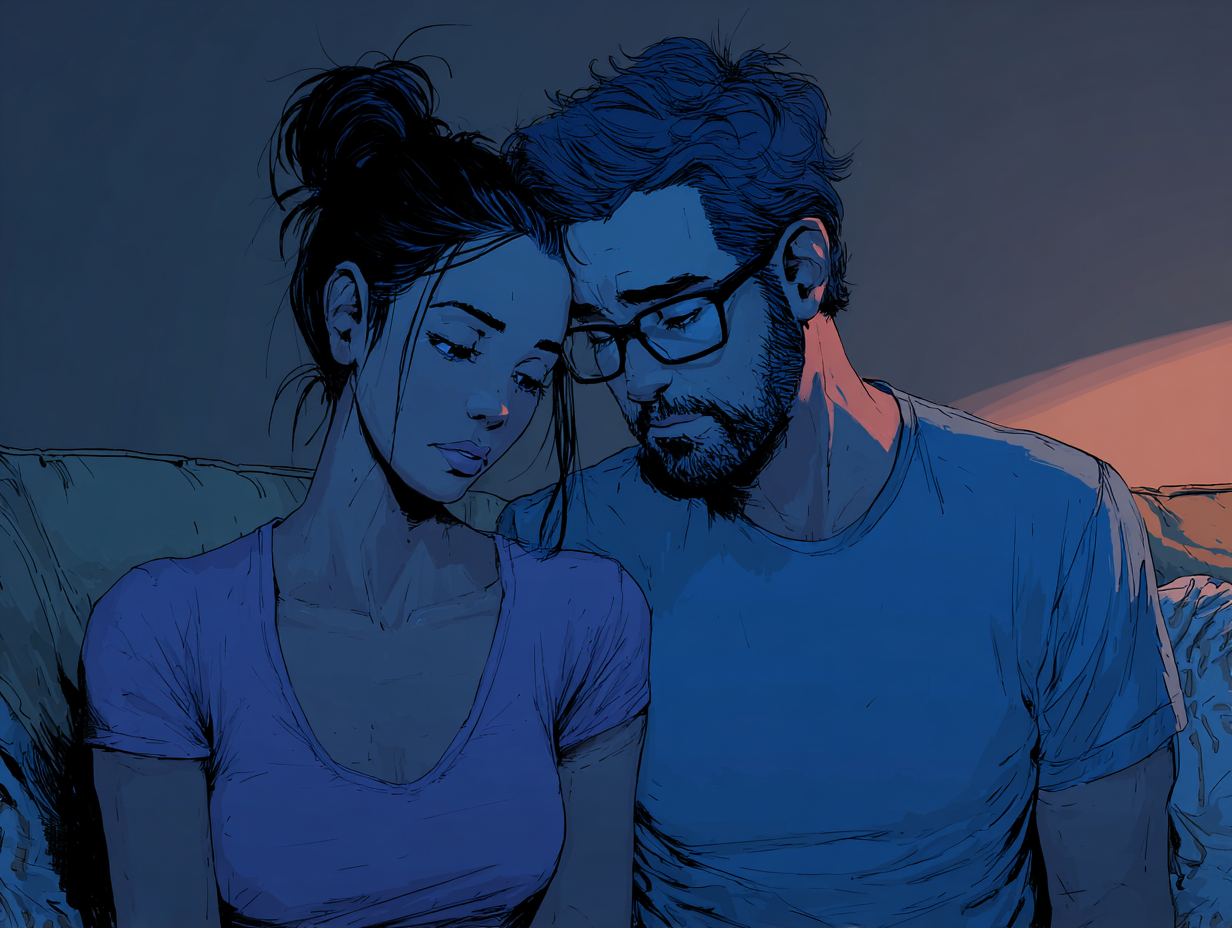Hipervigilancia en las relaciones: señales, causas y cómo sanar — dibujo 2
