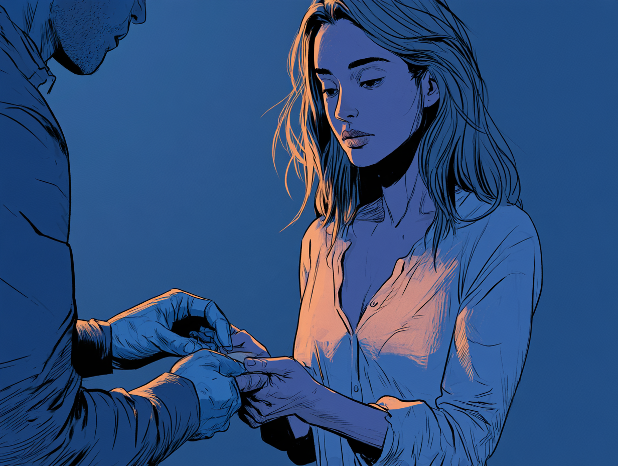 Cómo llegar a acuerdos en pareja os ayuda a mantener la conexión — dibujo 3