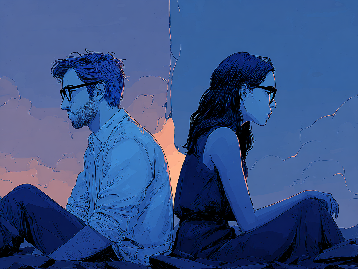 Negligencia emocional en el matrimonio: señales, causas y cómo reconstruir la conexión emocional en pareja — dibujo 4 Negligencia emocional en el matrimonio: señales, causas y cómo reconstruir la conexión emocional en pareja — dibujo 4