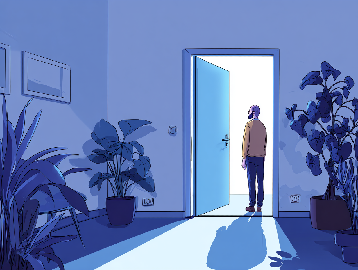 Cómo iniciar una consulta privada como psicólogo: pasos, ética y preparación emocional — dibujo 2