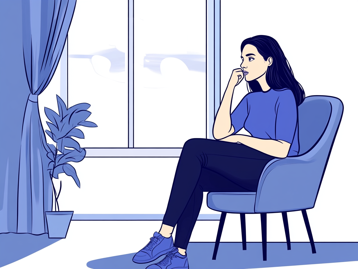 Síndrome de la esposa que se va: señales, causas y qué significa realmente — dibujo 2