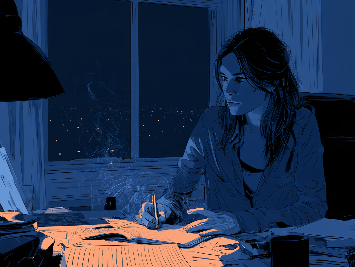 Búho nocturno o alondra: diferencias, efectos sobre la salud y cómo saber cuál eres — dibujo 2 Búho nocturno o alondra: diferencias, efectos sobre la salud y cómo saber cuál eres — dibujo 2