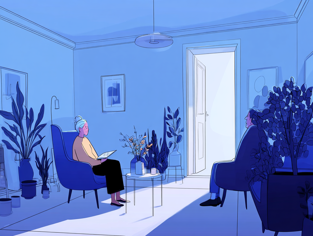 ¿Merece la pena acudir al psicólogo? Lo que ganas al buscar ayuda profesional
 — dibujo 2