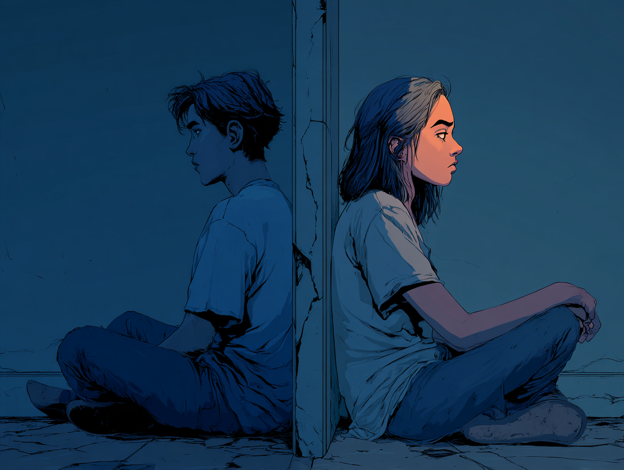 Marido emocionalmente no disponible: señales, causas y qué hacer — dibujo 4 Marido emocionalmente no disponible: señales, causas y qué hacer — dibujo 4