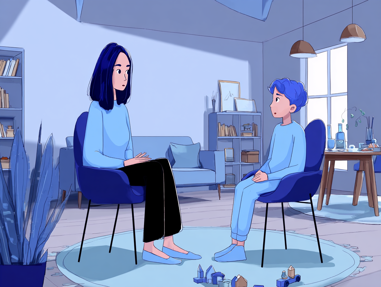 Qué hace un psicólogo infantil y cuándo deberías acudir a uno
 — dibujo 3