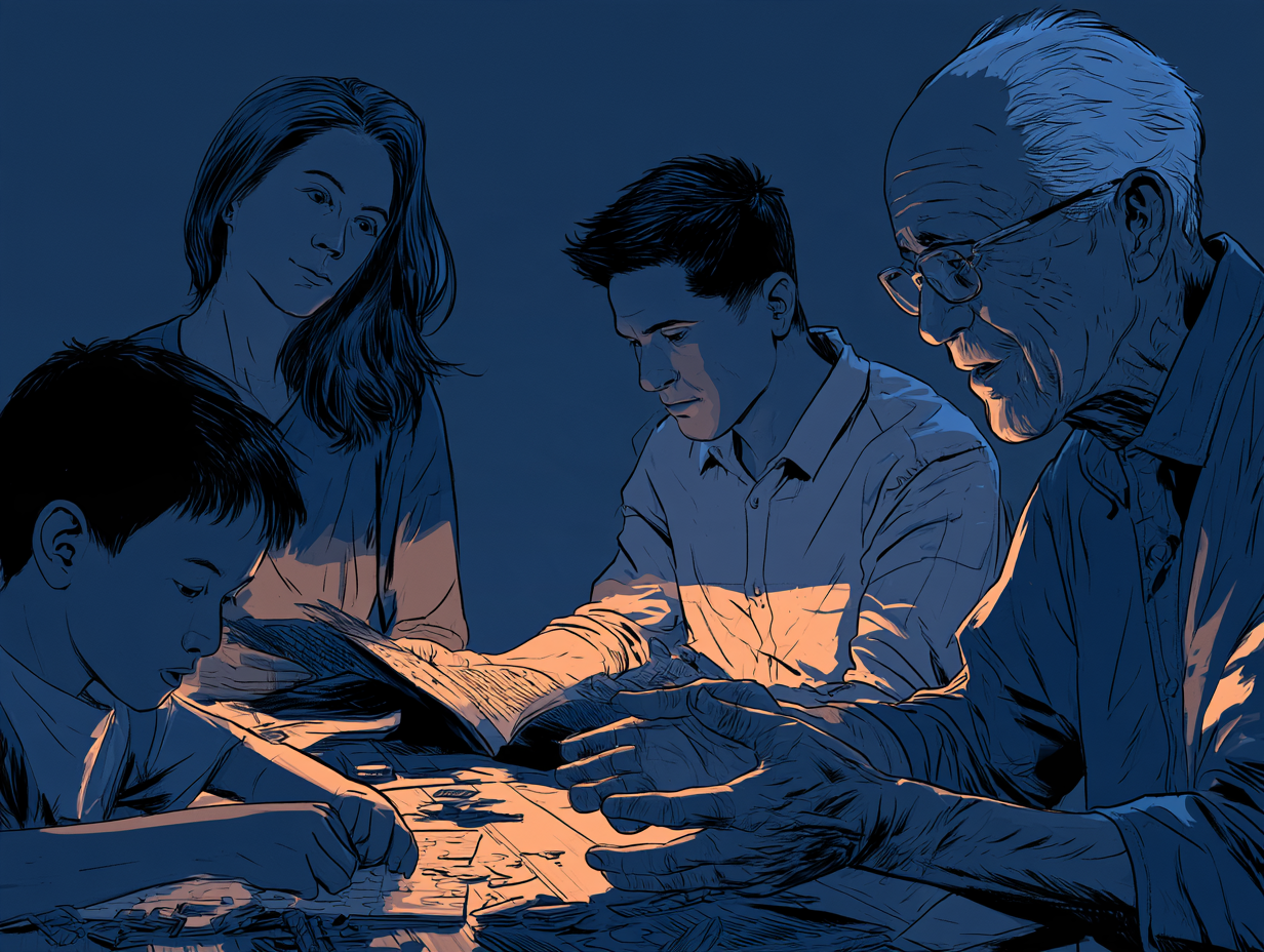 ¿Cambia el cociente intelectual con la edad? Cómo evoluciona la inteligencia a lo largo de la vida — dibujo 4 ¿Cambia el cociente intelectual con la edad? Cómo evoluciona la inteligencia a lo largo de la vida — dibujo 4