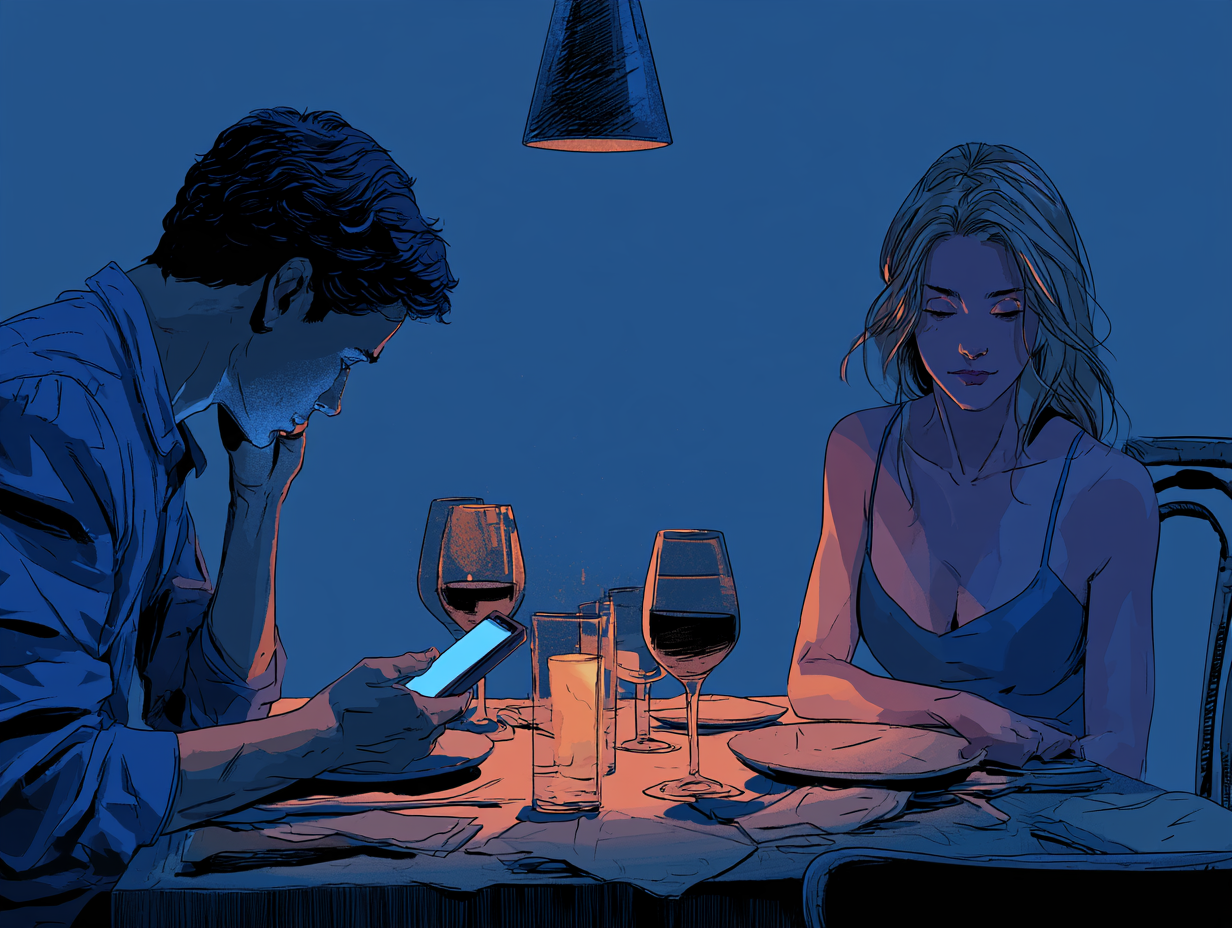 Manías en pareja: las más comunes y cómo afrontarlas — dibujo 2