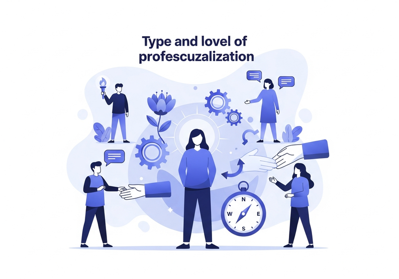 Type and level of professional self-realization Test