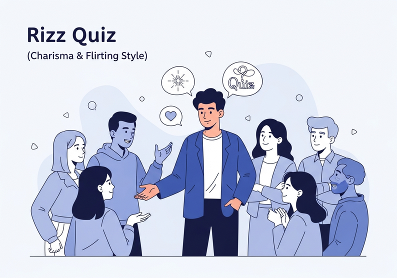 Test rizz Quiz (Carisma y Estilo de Coqueteo)