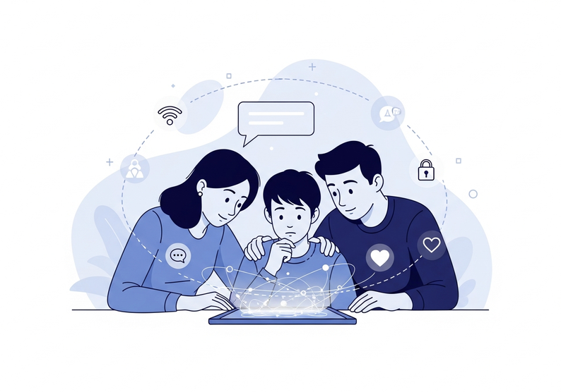 Test cuestionario sobre la mediación parental digital