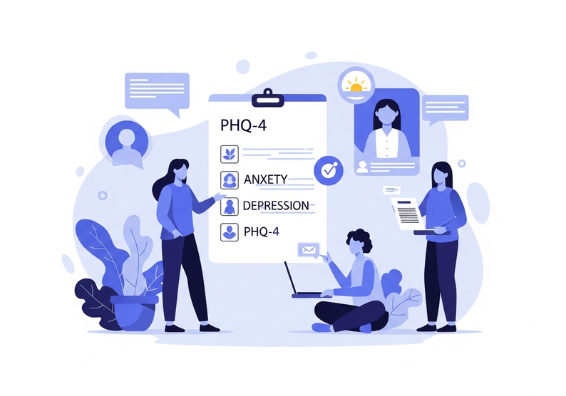 Anxiety and Depression Screening, PHQ-4 Test