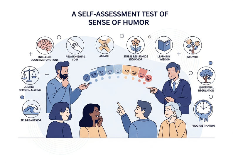 Test para la autoevaluación del tipo de sentido del humor