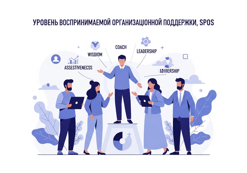 Test nivel de apoyo organizacional percibido, SPOS