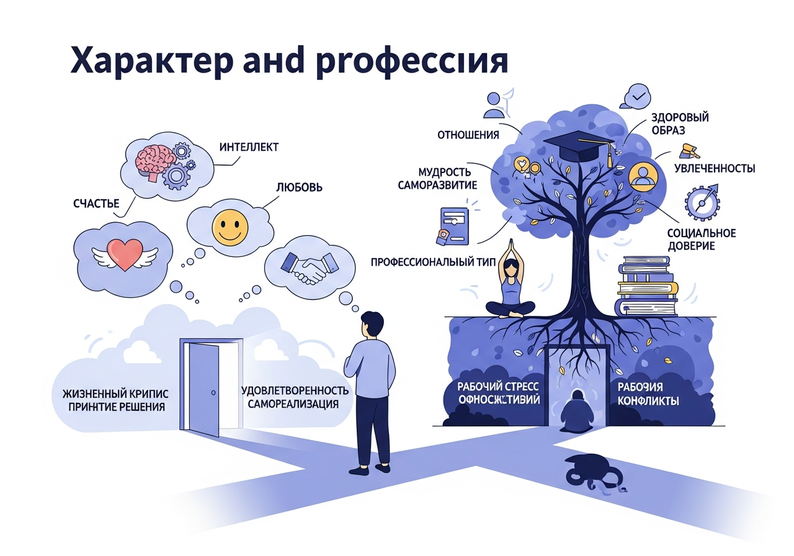 Test carácter y profesión