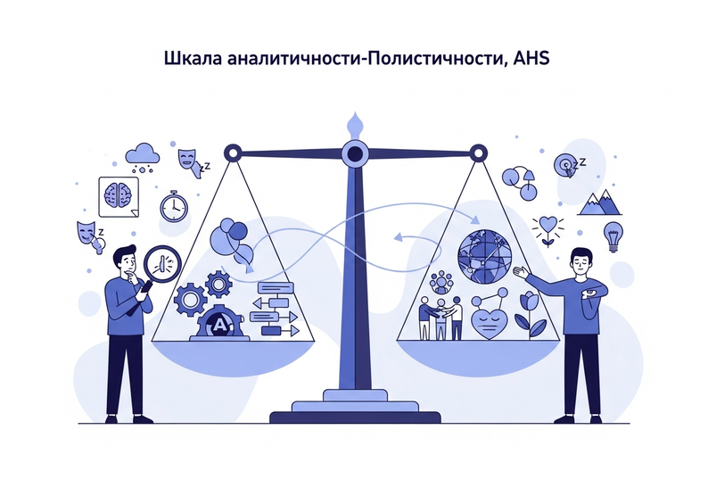 Test escala de Analiticidad-Holisticidad, AHS