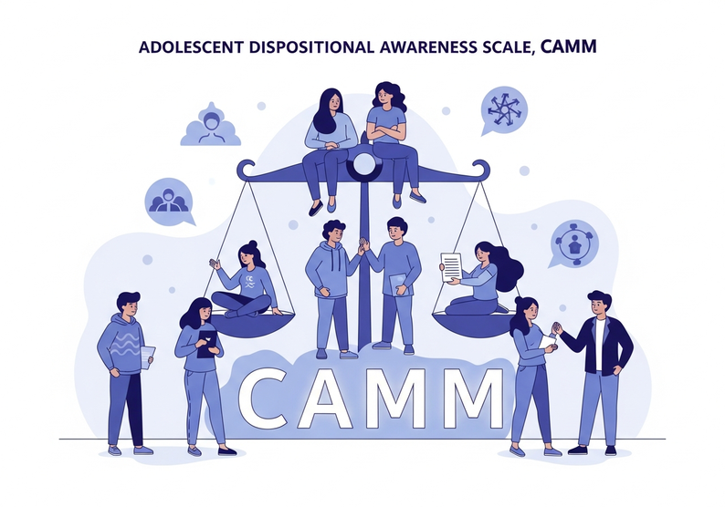 Test escala de Atención Plena Disposicional para Adolescentes, CAMM