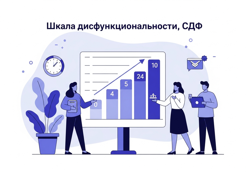 Test escala de Disfuncionalidad, ED