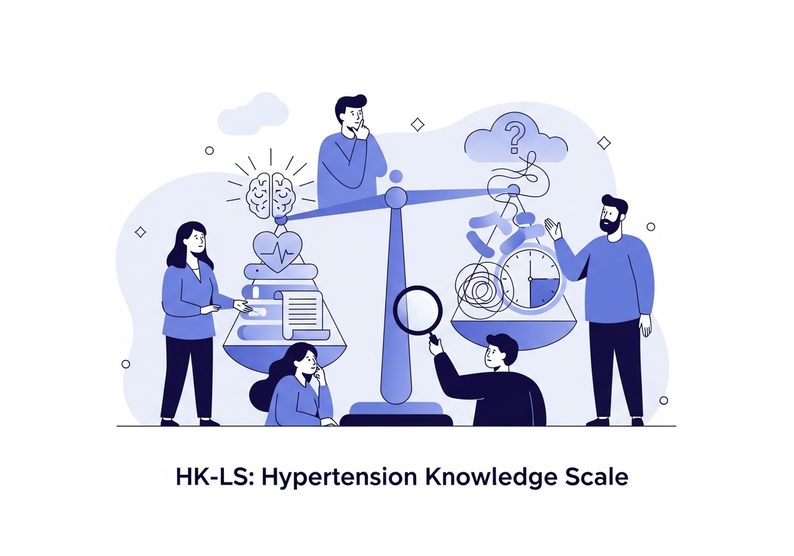 Test escala de alfabetización en salud sobre hipertensión, HK-LS