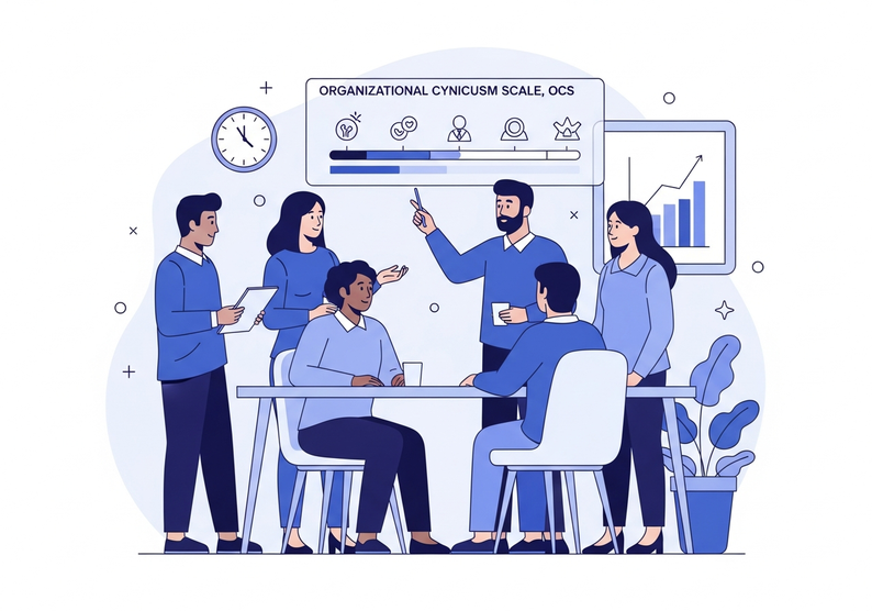 Test escala de cinismo organizacional, OCS