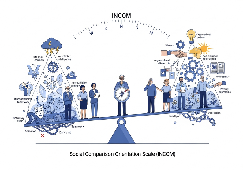 Test escala de orientación hacia las comparaciones sociales, INCOM