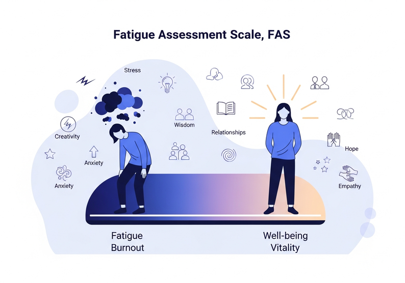 Test escala de evaluación de la fatiga, FAS