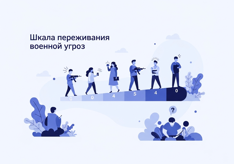 Test escala de experiencia de la amenaza bélica