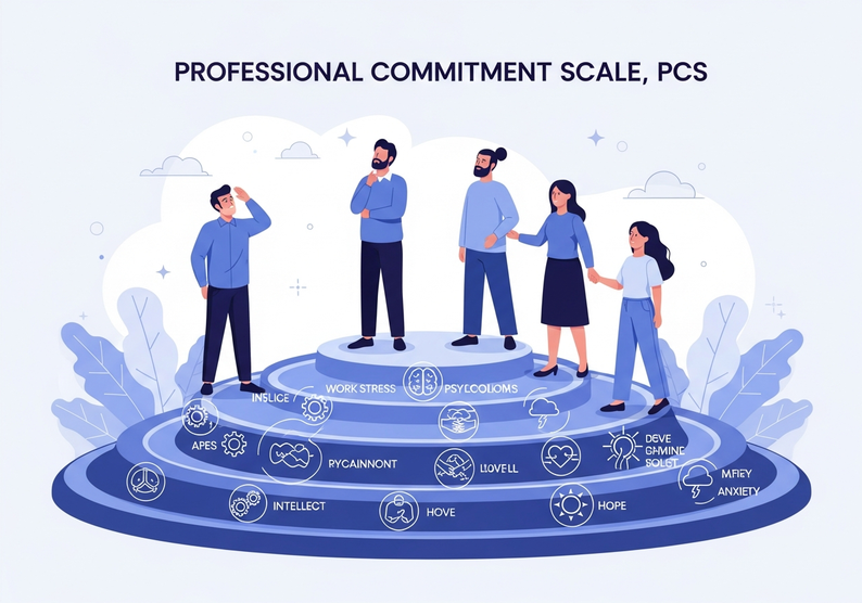 Test escala de compromiso profesional, PCS