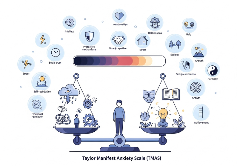 Test escala de Manifestaciones de Ansiedad de Taylor, TMAS