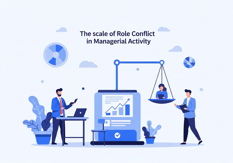 Test escala de conflicto de roles en la actividad del líder