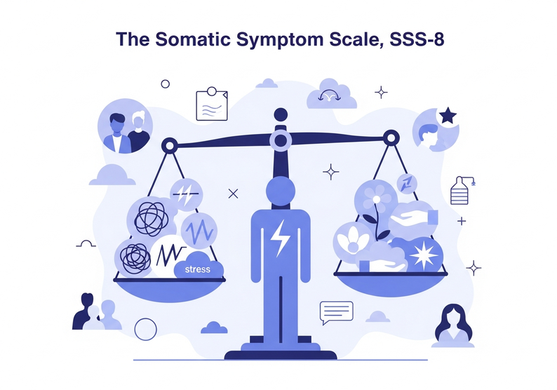 Test escala de síntomas somáticos, SSS-8