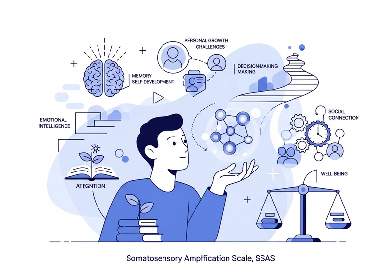 Test escala de amplificación somatosensorial, SSAS