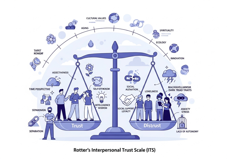 Test escala de confianza social de Rotter, ITS