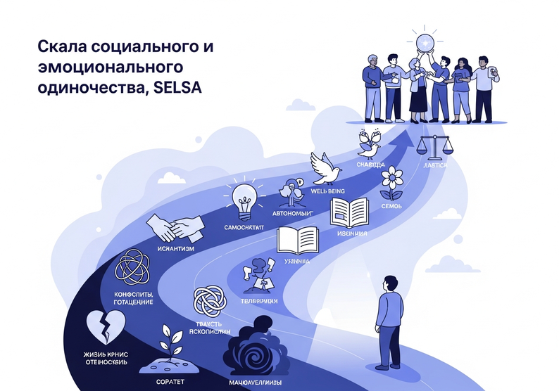 Test escala de soledad social y emocional, SELSA