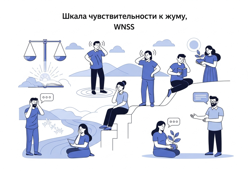 Test escala de sensibilidad al ruido, WNSS