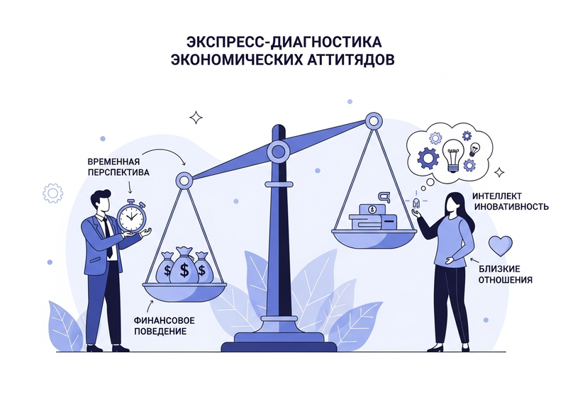 Test diagnóstico exprés de actitudes económicas