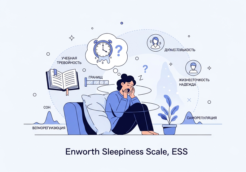 Test escala de somnolencia de Epworth, ESS