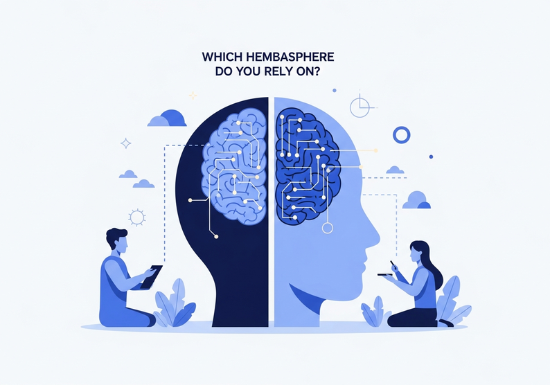 Test ¿En qué hemisferio del cerebro te basas?