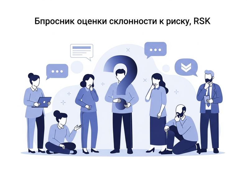 Test cuestionario de evaluación de la propensión al riesgo, RSK