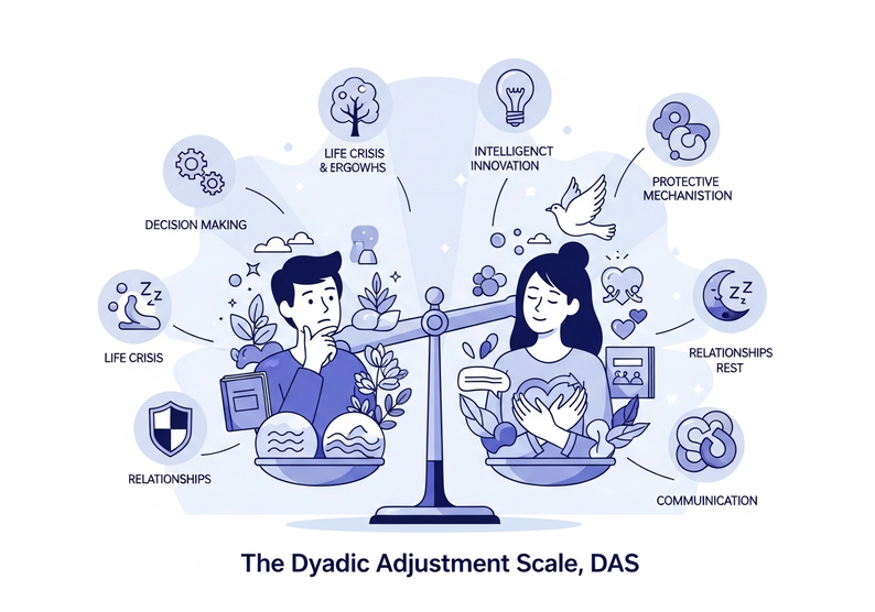 Test escala de concordancia diádica, DAS