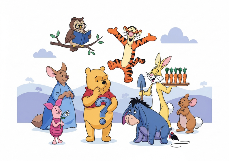 Test quiz de Personalidad de Winnie the Pooh