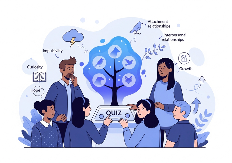 Test quiz Explorador de Identidad Therian