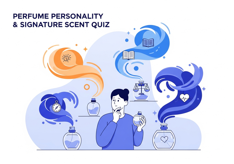 Test quiz de Perfume: Personalidad y Aroma Distintivo