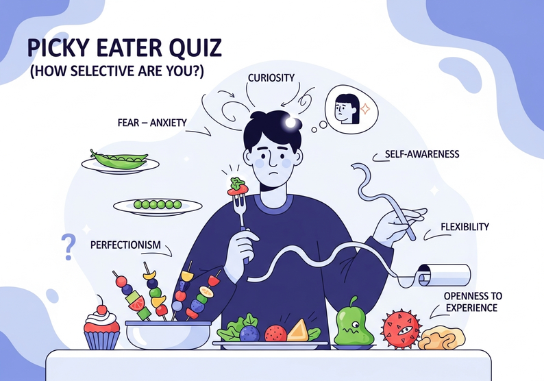 Test de Comedor Exigente (¿Qué Tan Selectivo Eres?)