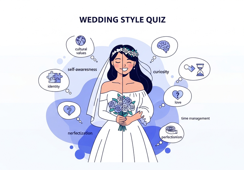 Test quiz de Estilo de Boda