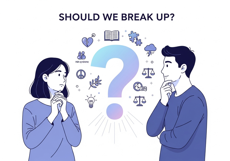 Test ¿Deberíamos terminar? Quiz de revisión de pareja