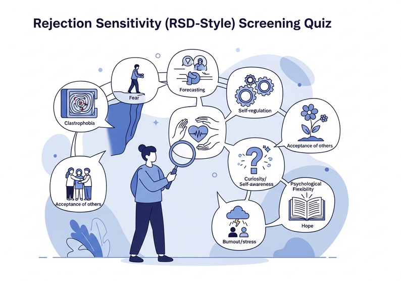 Test cuestionario de Sensibilidad al Rechazo (tipo RSD)