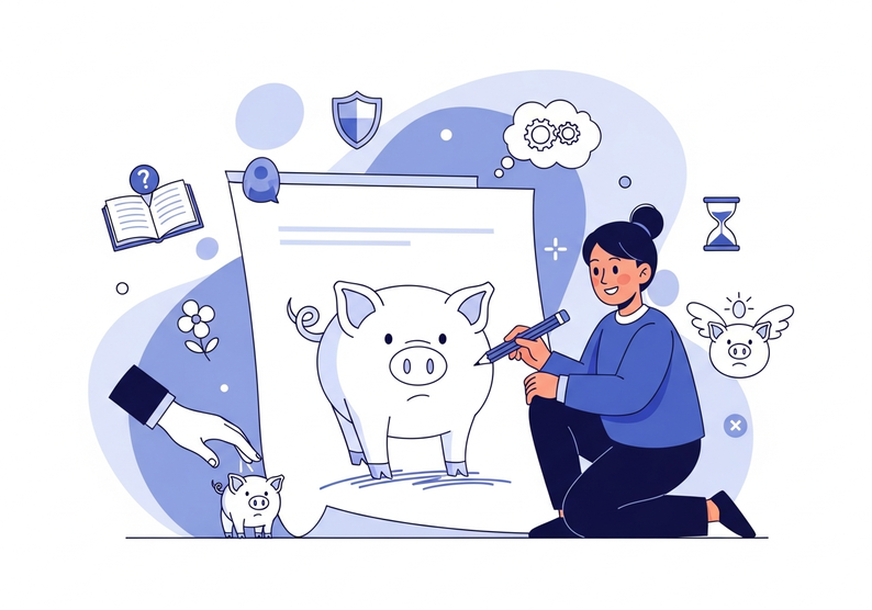 Test de Personalidad del Cerdito (Dibujo)