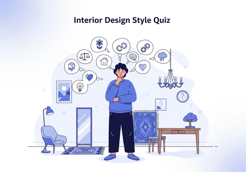 Test cuestionario sobre estilos de diseño de interiores