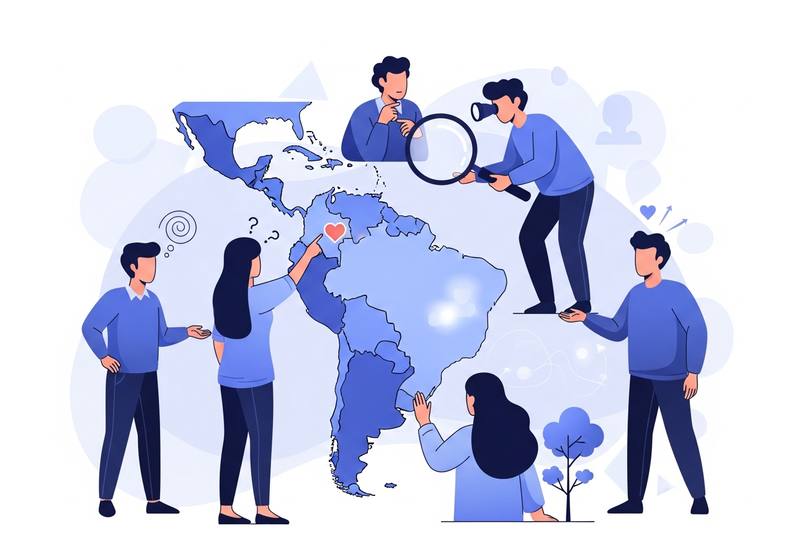 Test cuestionario sobre el mapa de América Latina