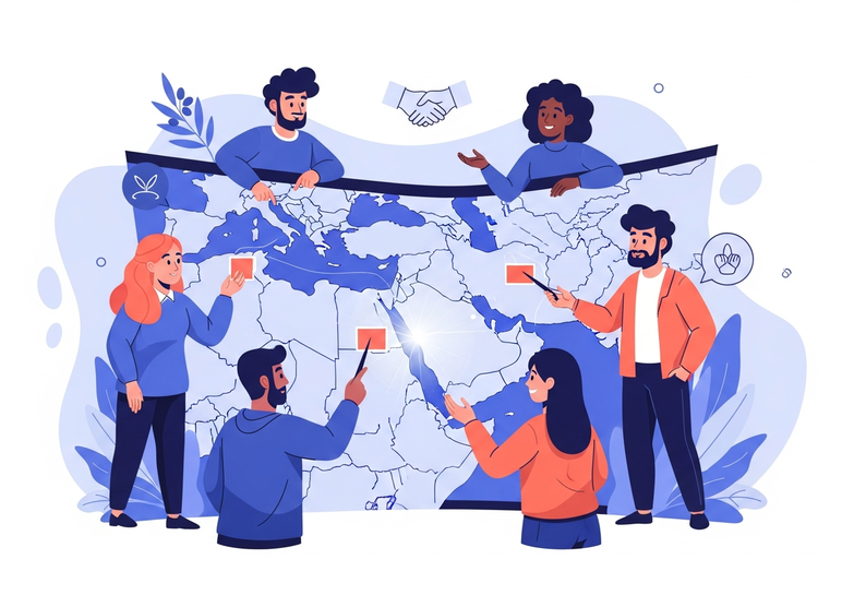 Test cuestionario sobre el mapa de Oriente Medio